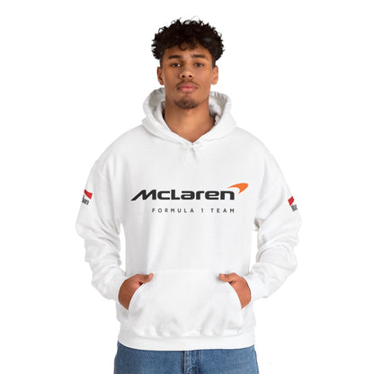 McLaren Marlboro men's hooded sweatshirt - front view