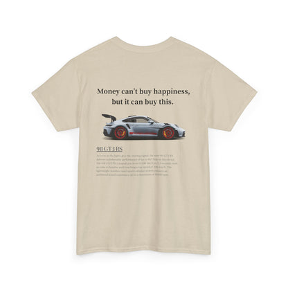 Porsche 911 GT3 'Money Can't Buy Happiness' Heavy Cotton Tee