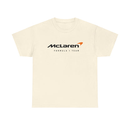 Lando Norris Mclaren Formula 1 Racing Heavy Cotton Tee