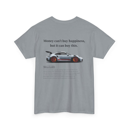 Porsche 911 GT3 'Money Can't Buy Happiness' Heavy Cotton Tee