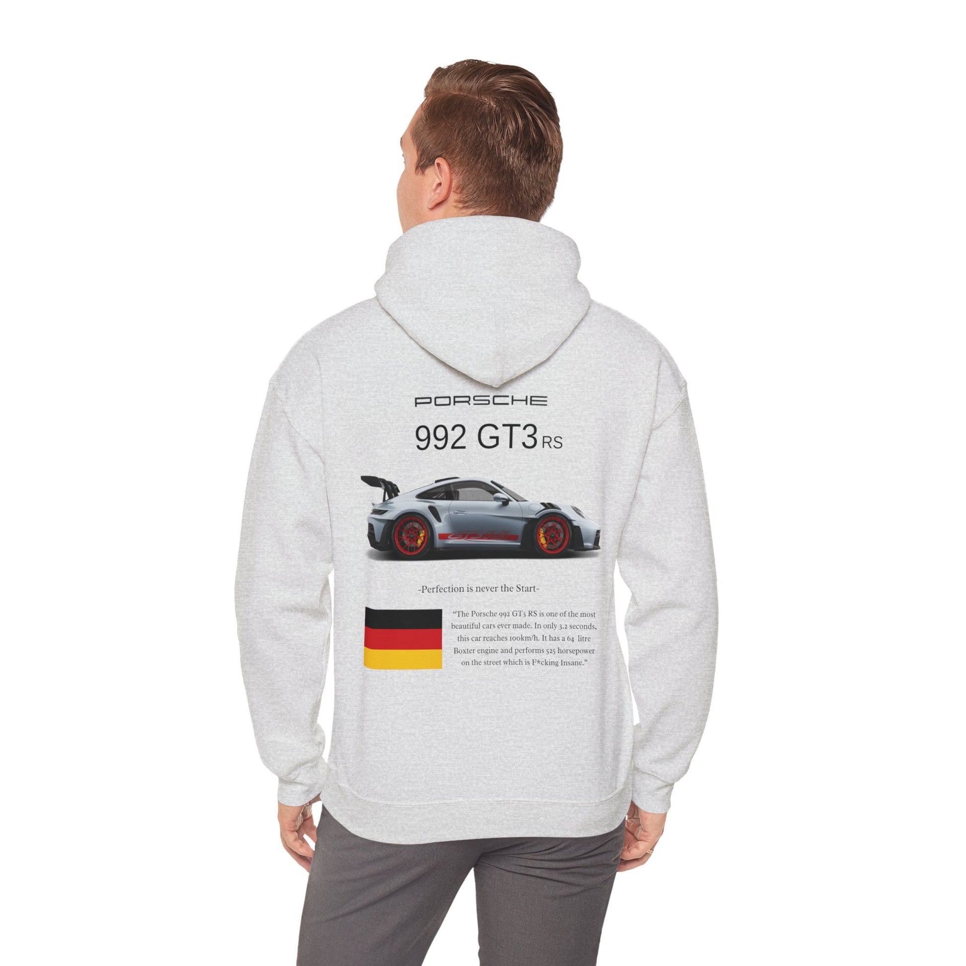 Porsche 992 GT3 RS Heavy Blend Hooded Sweatshirt