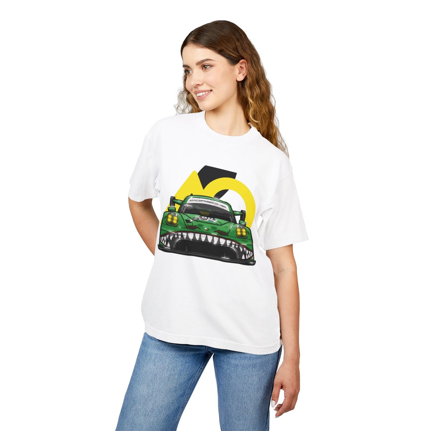 Porsche Le Mans Dinosaur Urban Heavy Tee