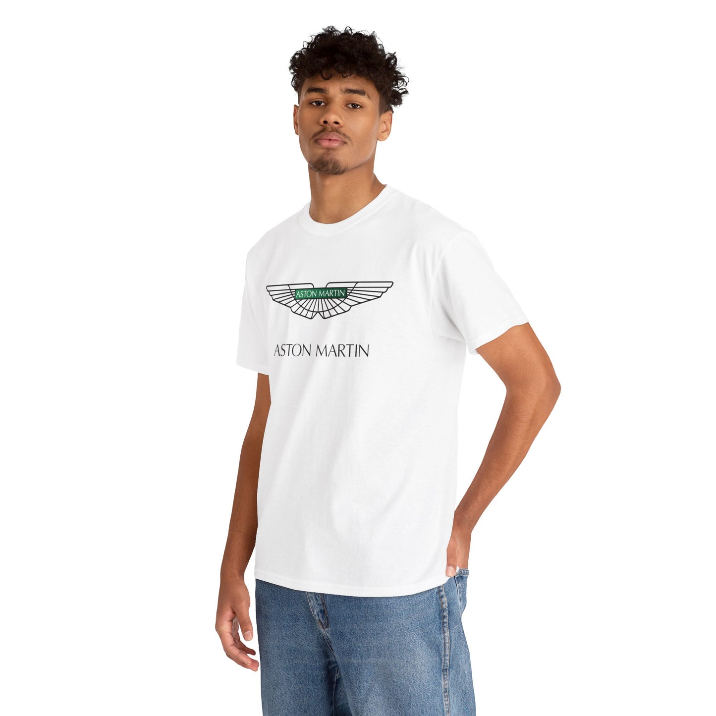 Fernando Alonso Aston Martin Formula 1 Heavy Cotton Tee