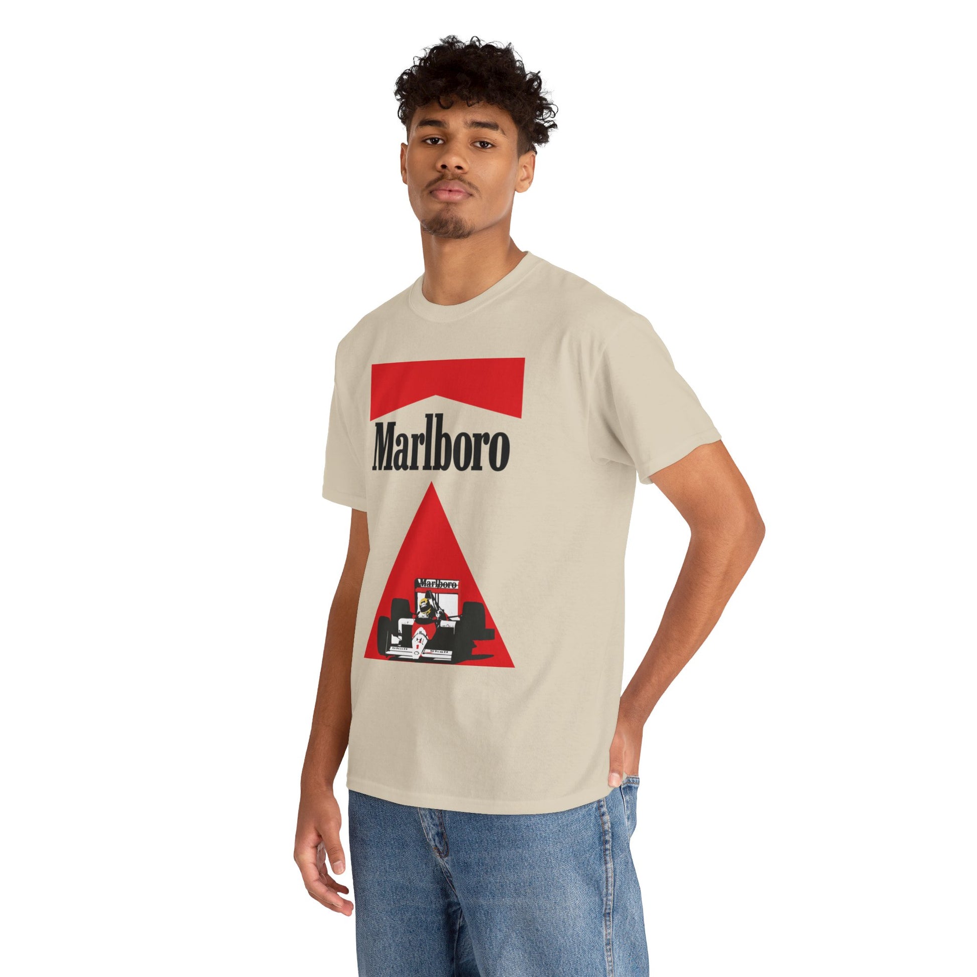 Mclaren Marlboro Formula 1 Retro Heavy Cotton T-shirt