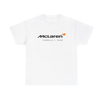 Lando Norris Mclaren Formula 1 Racing Heavy Cotton Tee