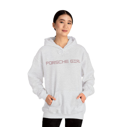 Pink Porsche Girl Pinterest Heavy Blend™ Hooded Sweatshirt