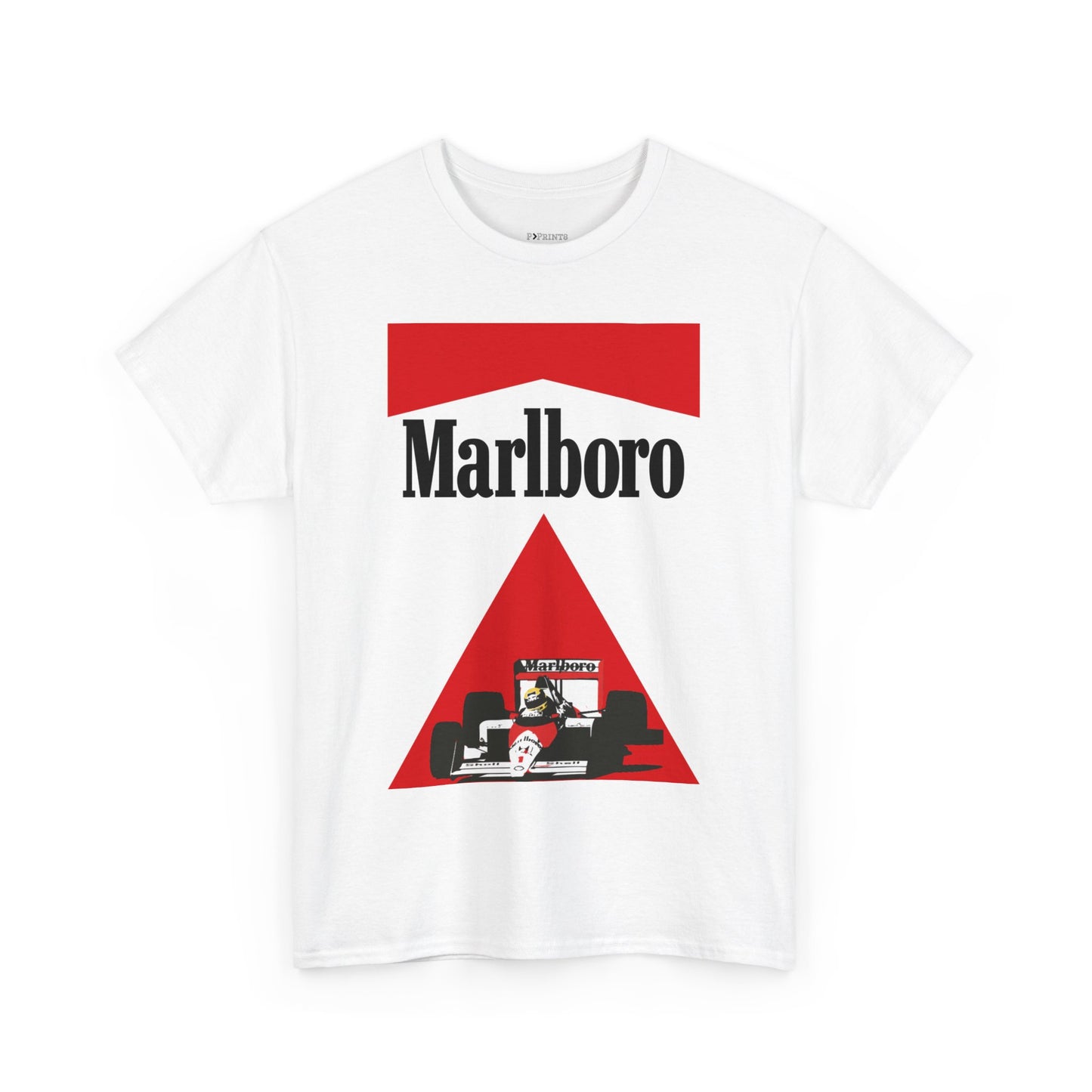 Mclaren Marlboro Formula 1 Retro Heavy Cotton T-shirt