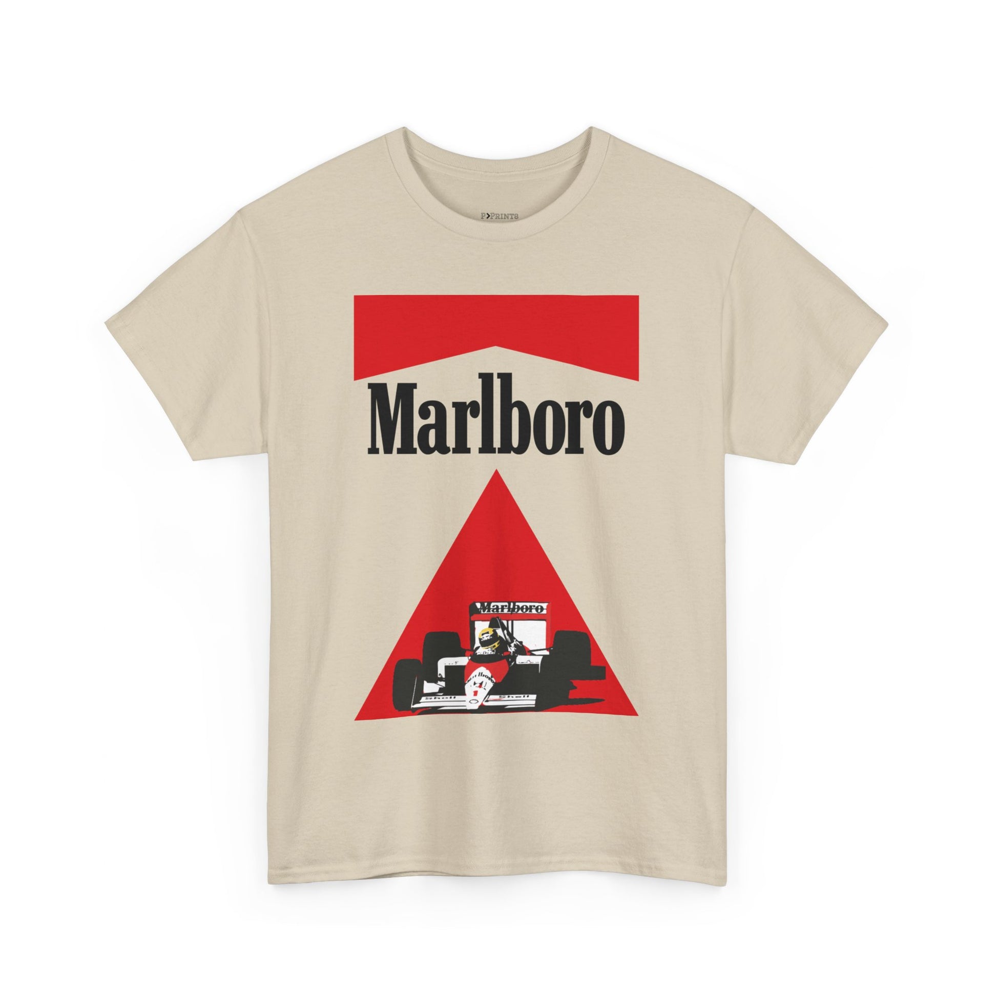 Mclaren Marlboro Formula 1 Retro Heavy Cotton T-shirt