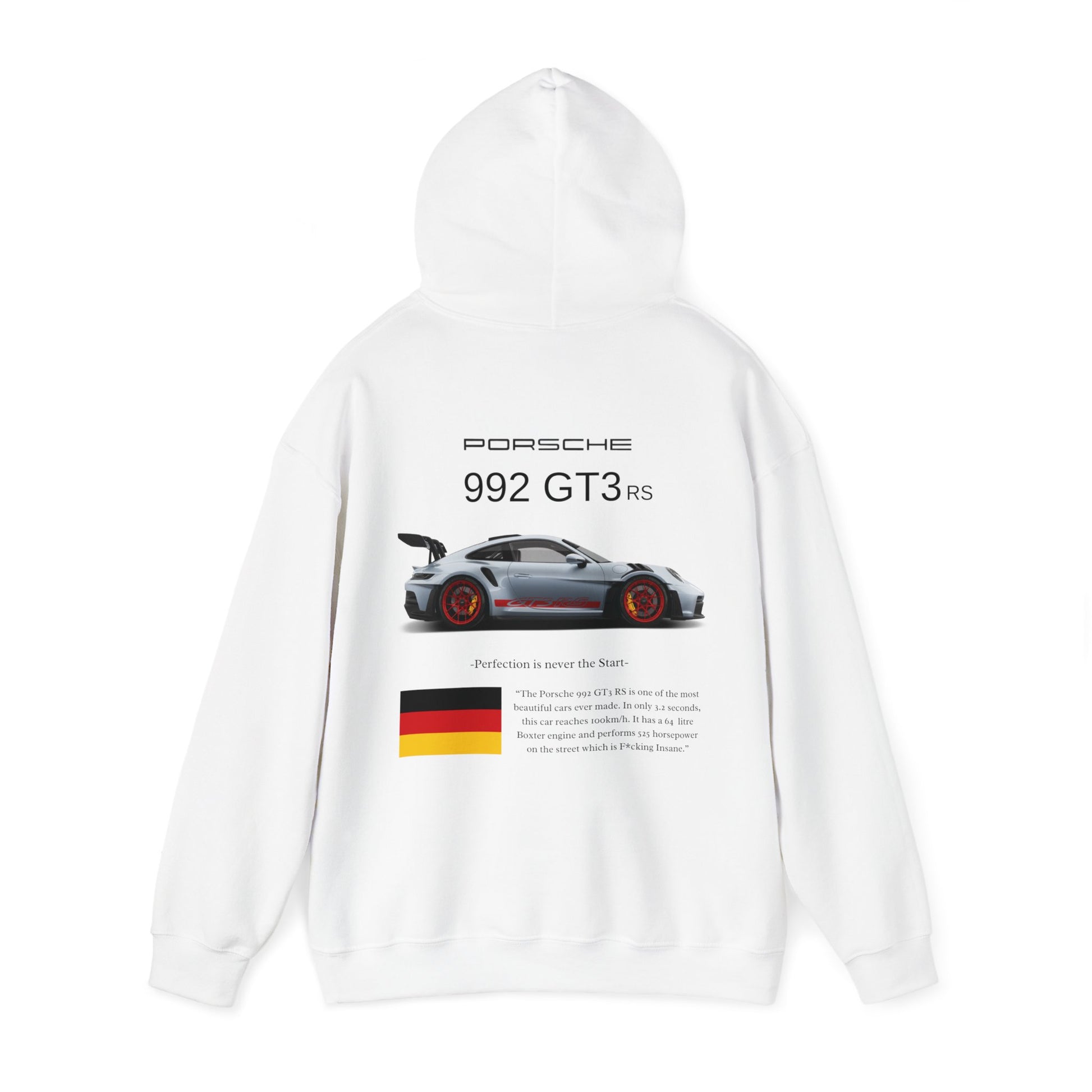 Porsche 992 GT3 RS Heavy Blend Hooded Sweatshirt