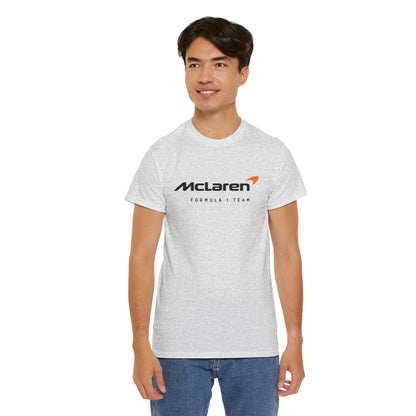 Lando Norris Mclaren Formula 1 Racing Heavy Cotton Tee