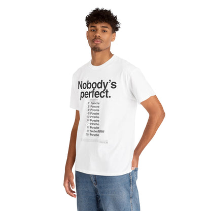 Porsche Nobody's Perfect Le Mans 24hr Heavy Cotton Tee